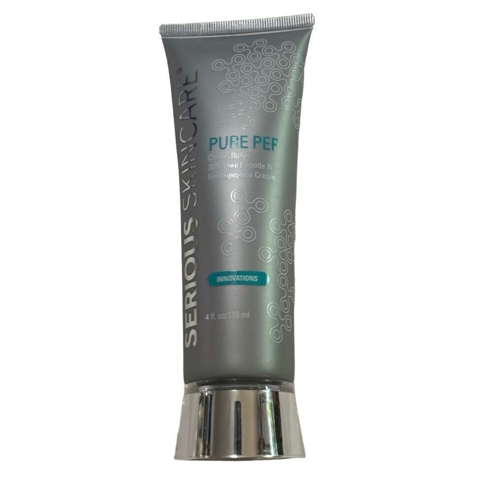 SERIOUS SKINCARE PURE PEP 30% PURE PEPTIDE & NEUROPEPTIDE CREAM 4 fl oz / 118 ml